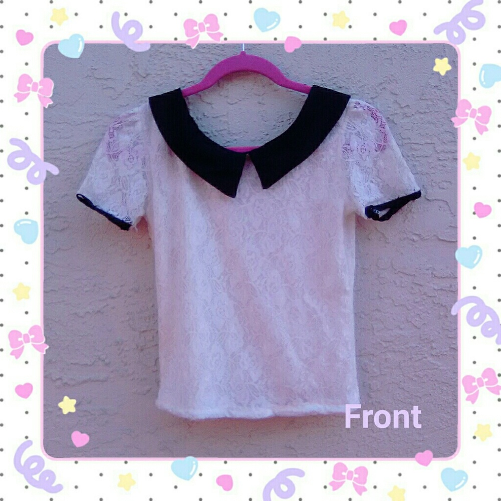 Kawaii Peter Pan Collared Blouse